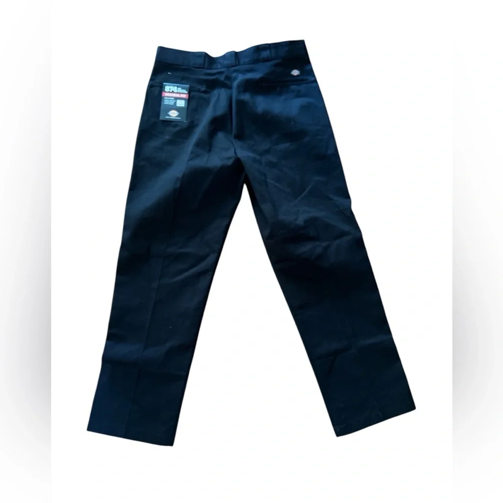 Dickies Original Fit Men’s Black Pants size 38x32. Brand New with tags! - Picture 2 of 6